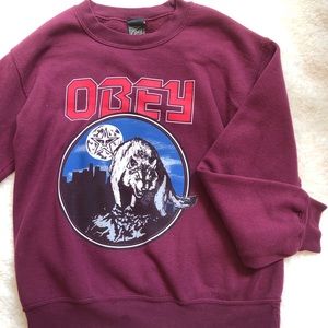 Obey sweatshirt small